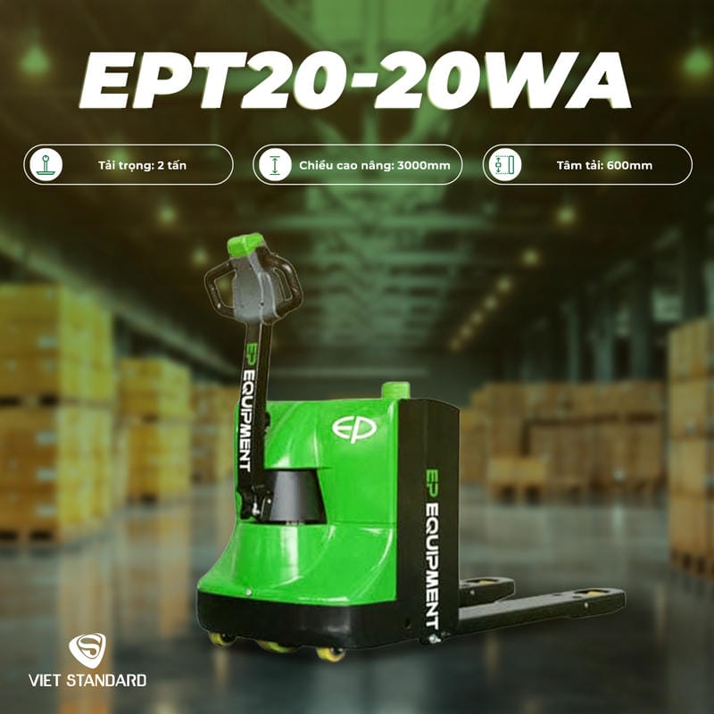 Nền kho bê tông phẳng cho phép dùng pallet truck và stacker tiêu chuẩn, miễn bánh