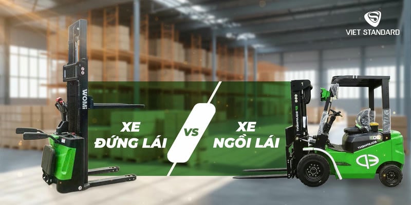 Xe nâng điện ngồi lái thường dùng pin Lithium 48V–400Ah, 48V–500Ah, 48V–600Ah, 80V–460Ah đến 80V–700Ah