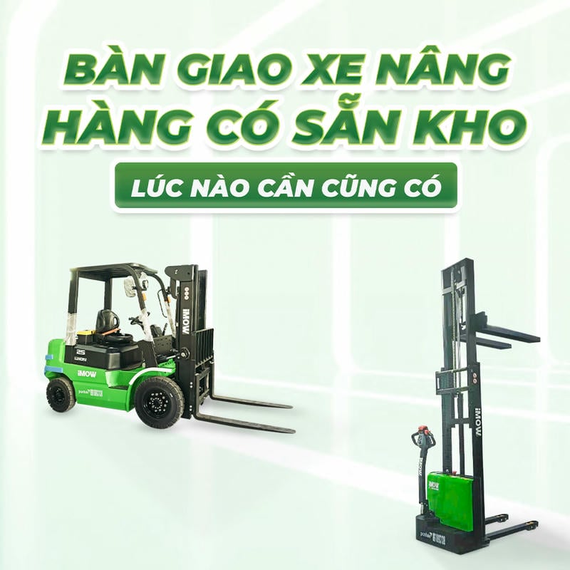 Kho có lối đi hẹp, kệ cao, hàng luân chuyển liên tục và vận hành trong